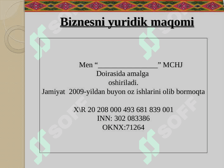 Politilin paket ishlab chiqarish biznes reja 7