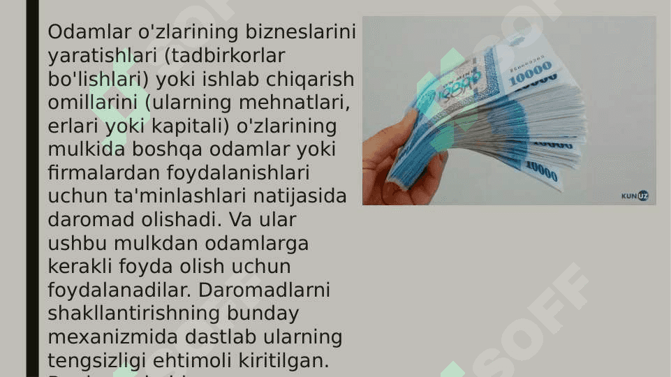 Daromadlar tengsizligi va kambag’allikni qisqartirish 6