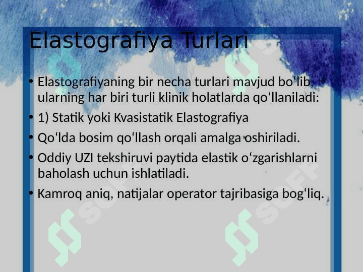 Elastografiya asoslari 8