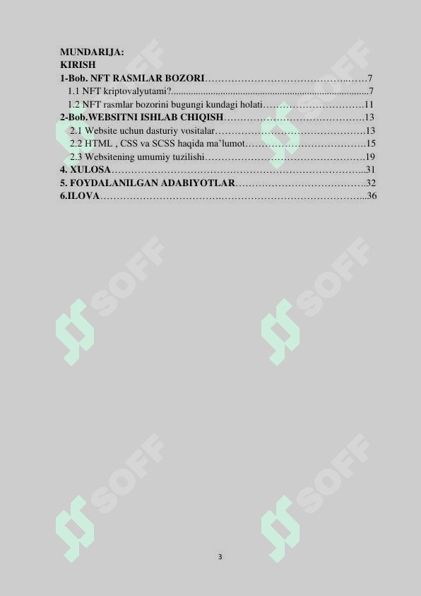 NFT marketplace sayti 3