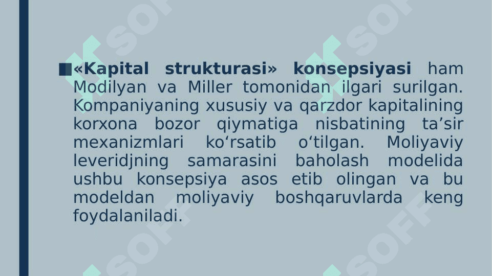 Korporatsiya dividendini boshqarish 5