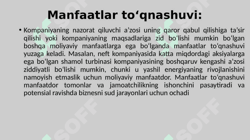 Korporativ boshqaruv muammolari va rivojlanish istiqbollari 5