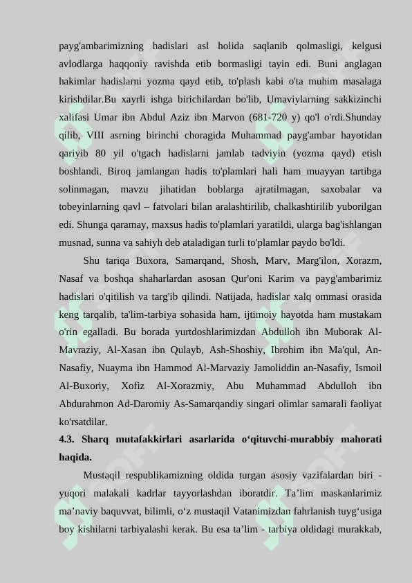 Islom dini g'oyalarining ta'lim-tarbiyaga ta'siri 4