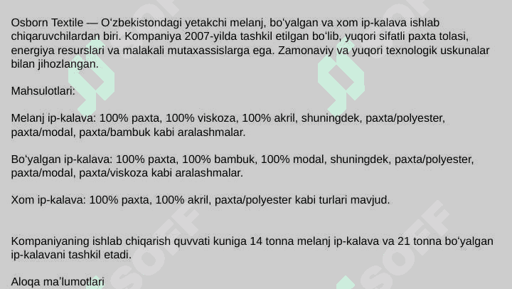 Osborn texstil 3