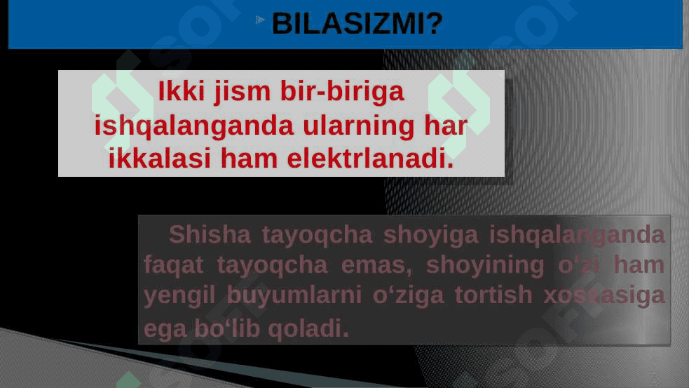 Elektr qurilmalaridan Yоng’in kelib chiqish sabablari 8