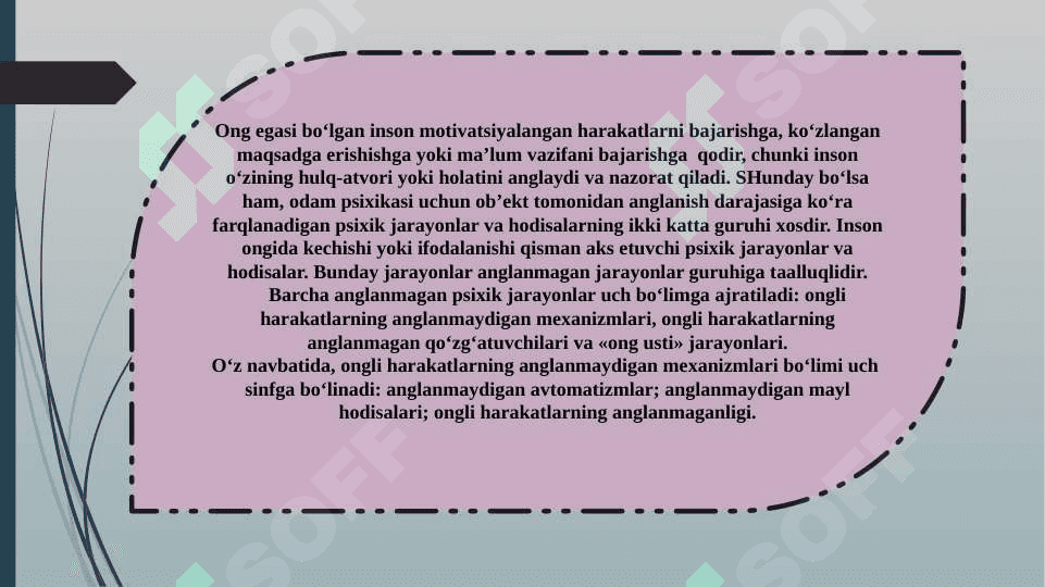 Anglanmagan psixik jarayon 2