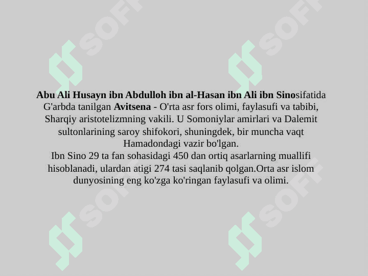 Rivoyatlarda Ibn Sino obrazi 2