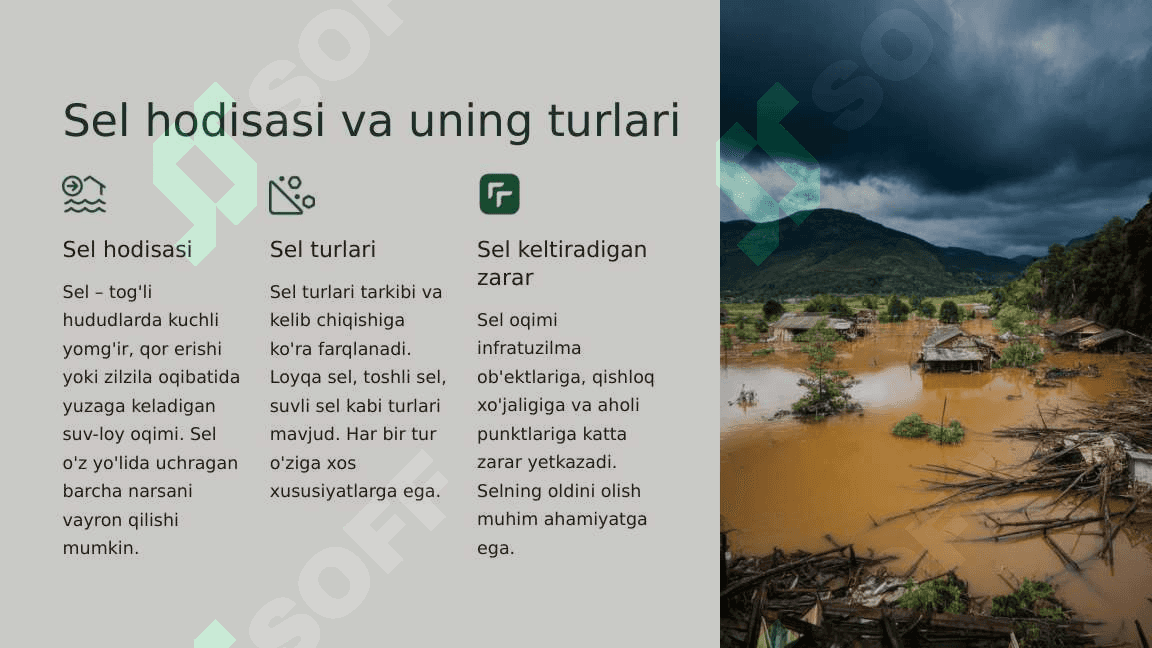 Sel ta'sirida o'bektlarni himoyalash inshootlari va o'zantubi va qirg'oqlarni sil oqimi bilan yuvilib ishqalanishdan himoyalash 2
