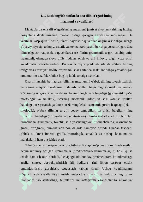 Oz  komponyentli  maktablarda  ona  tili  darslariga  umumdidaktik talablar 4