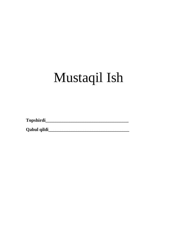 Nogironligi bor taniqli insonlar Mustaqil ish