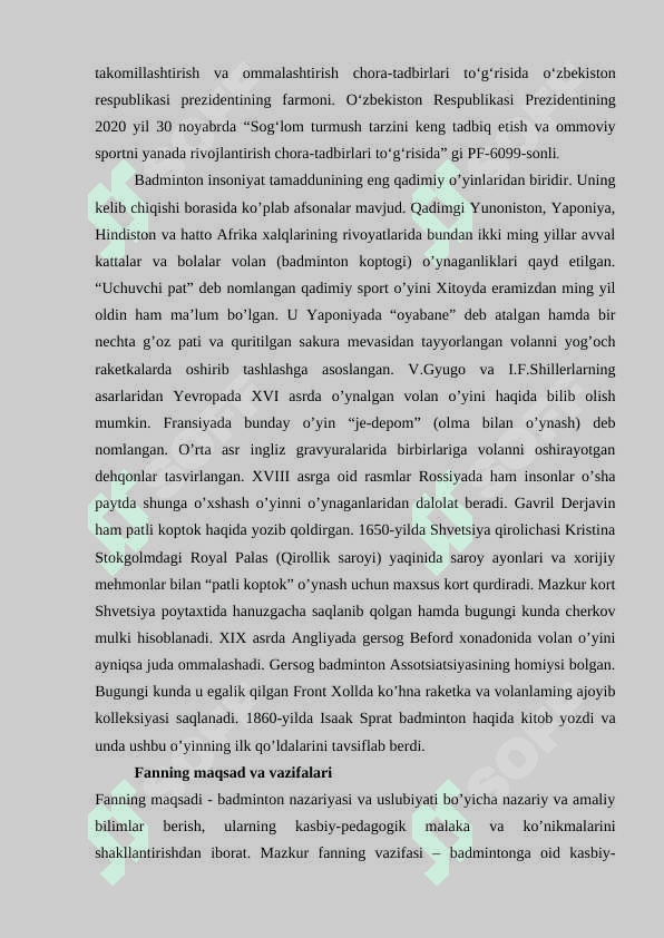 BADMINTONNING KELIB CHIQISHI VA RIVOJLANISH TARIXI 3