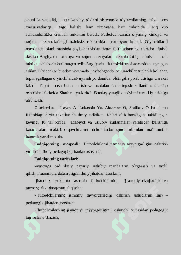 FUTBOLCHINING JISMONIY TAYYORGARLIGI 3