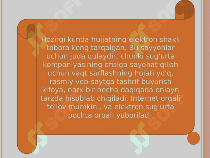 Mavzu. Evropa turizmining rekreatsion so'l tadqiqotlari. 3