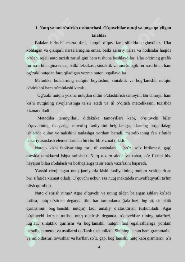 O`quvchilar  nutqini  o`stirish  orqali  tafakkurini  Shakllantirish 4
