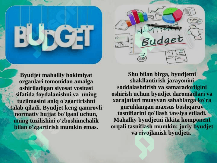 O‘zbekistonda byudjet soliq siyosati 8