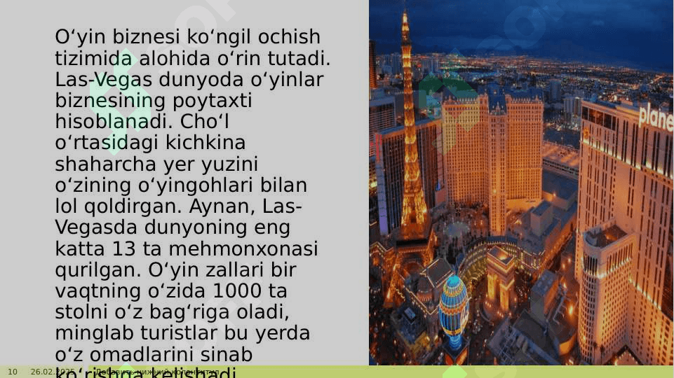 Mavzu: Turistlarga ekskursiya xizmati ko‘rsatish 4