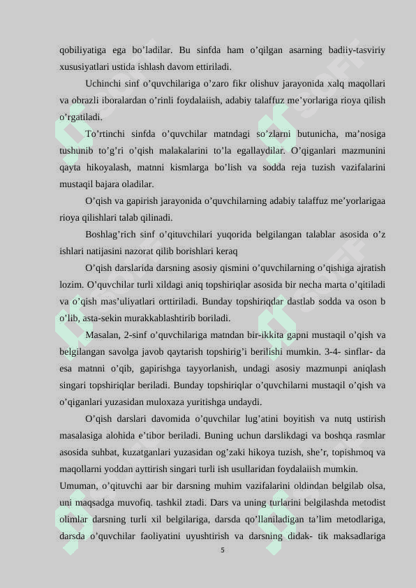 Ona tili darslarida lug`at ustida ishlashning ahamiyati 5
