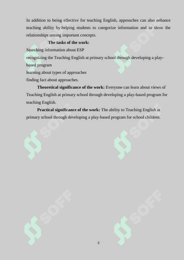 Teaching English at primary school through developing a play-based program 3
