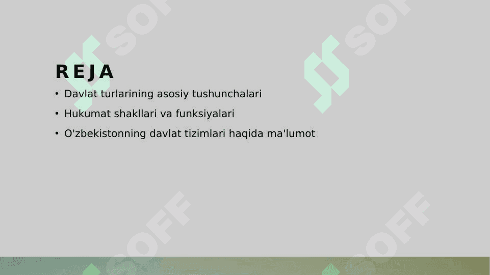 Davlat turlari 2