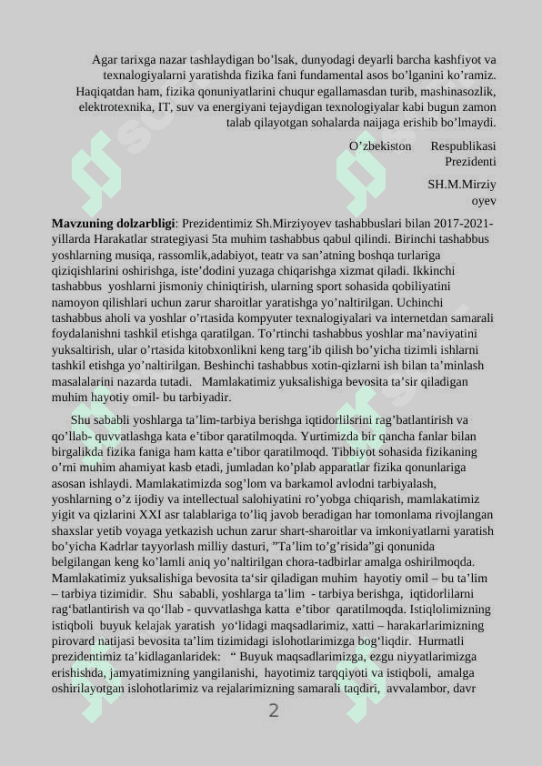 Turli xil masalalar yechish bo'yicha mo'ljallangan dasturlar 2