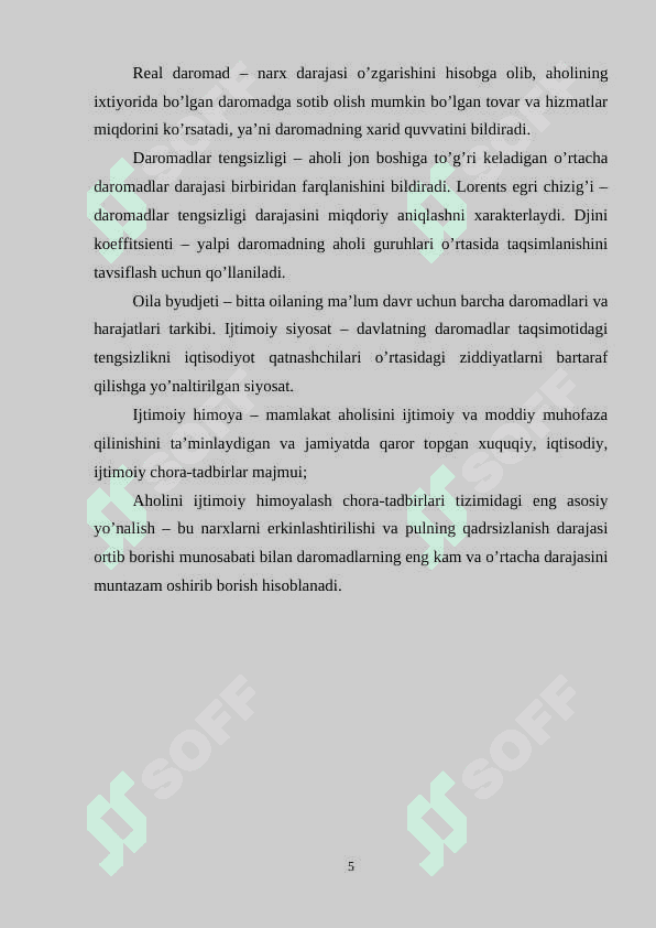 Davlat tomonidan makroiqtisodiyotni tartibga solinishi 5