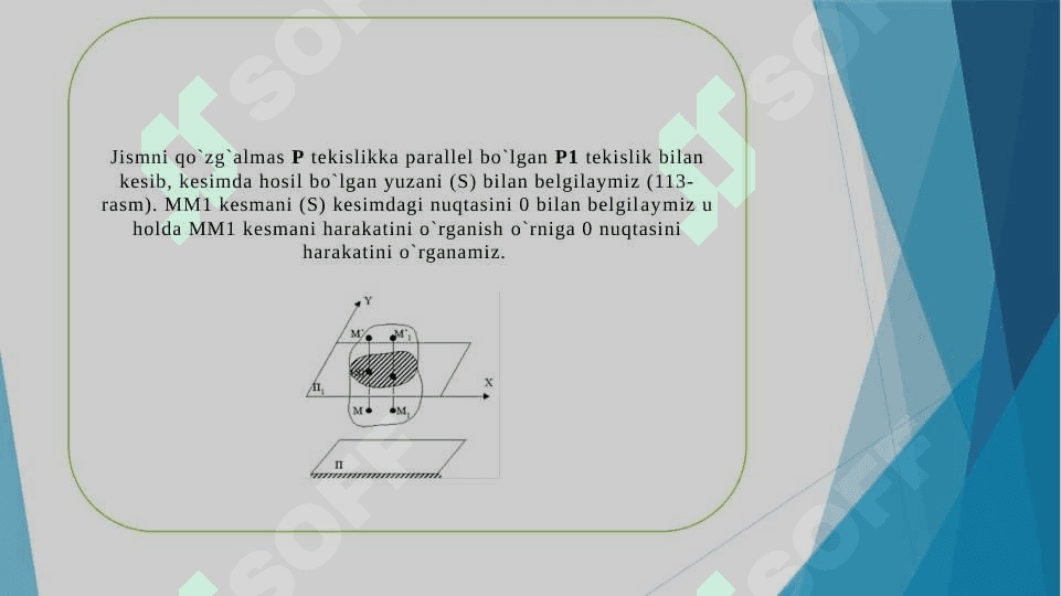 Qattiq jismning tekis parellel harakatida tezliklar plani qurish 4