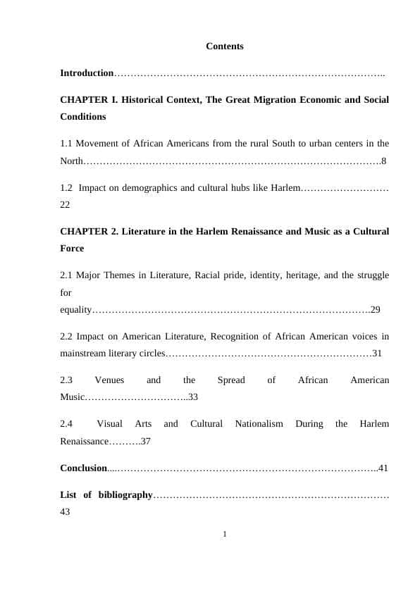 Historical Context, The Great Migration Economic and Social Conditions