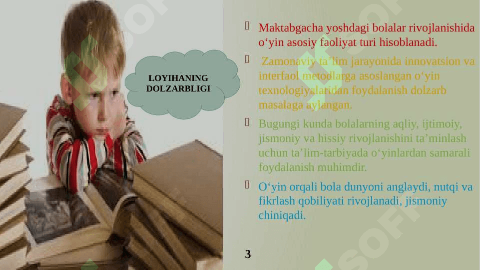 O’yinlarning maktabgacha ta’lim jarayonidagi turlari o’rni va ahamiyati 3