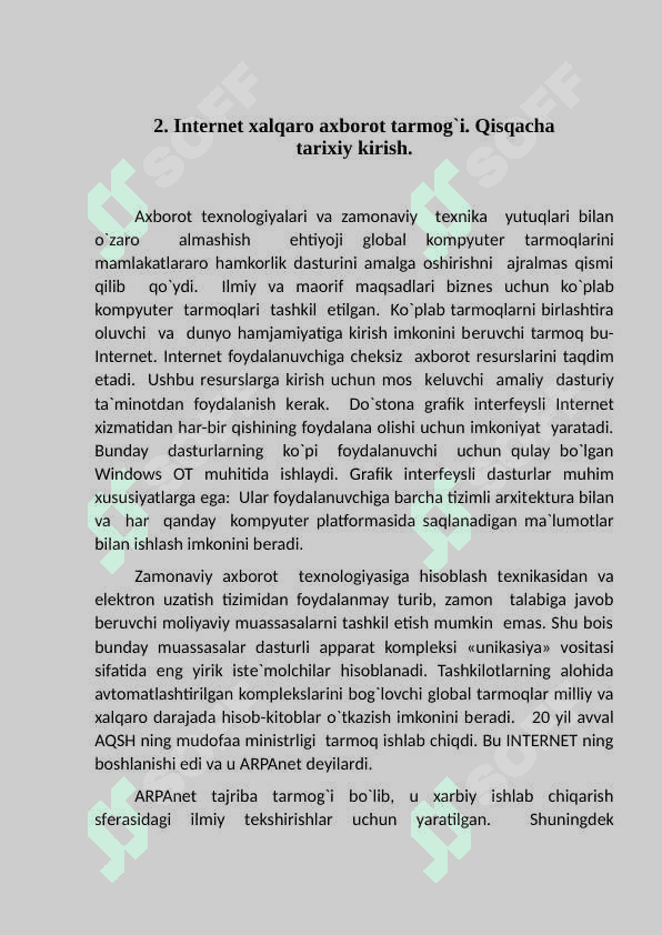 Virtual tarmoqlar. 4