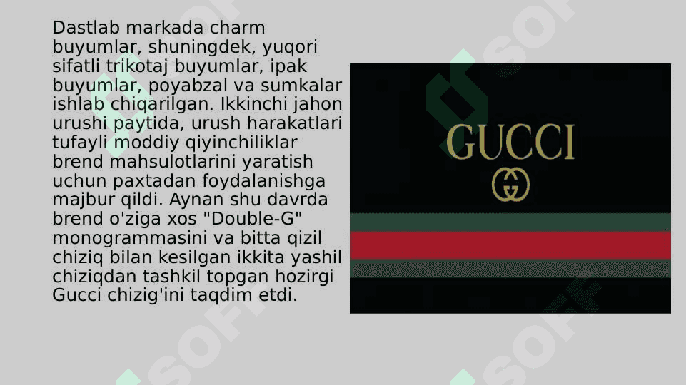 GUCCI KOMPANIYASI. 3