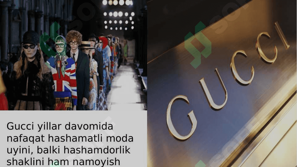 GUCCI KOMPANIYASI. 4