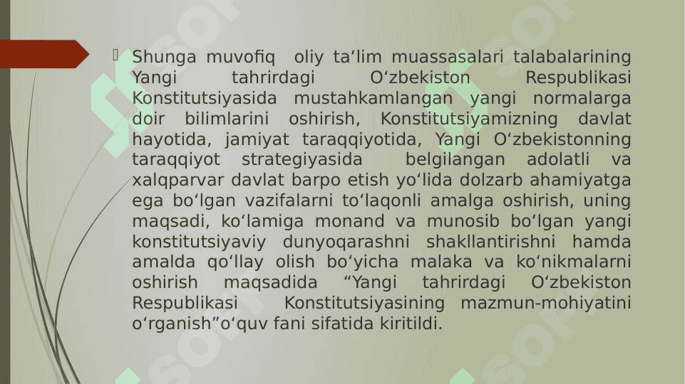 Konstitutsiyaviy islohotlar hamda ularning mazmun-mohiyati 4