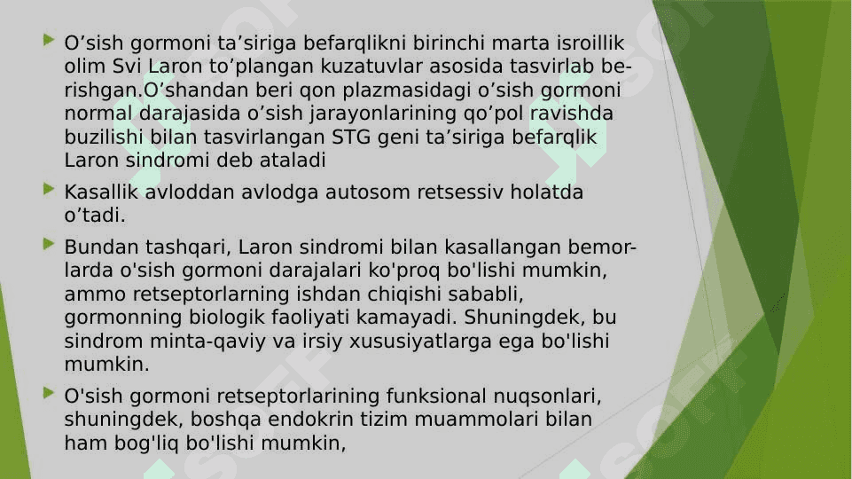 Laron sindromi 4