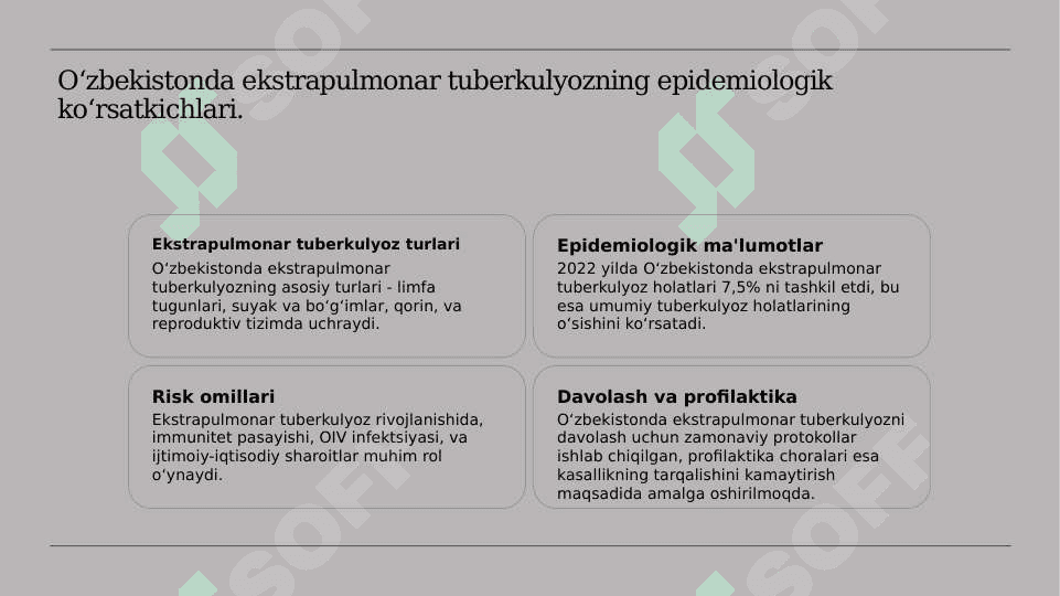 O‘pkadan tashqari a'zolar tuberkulyozining rentgenologik va nur diagnostikasi. 3