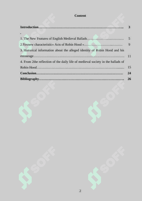 Robin Hood ballads 2