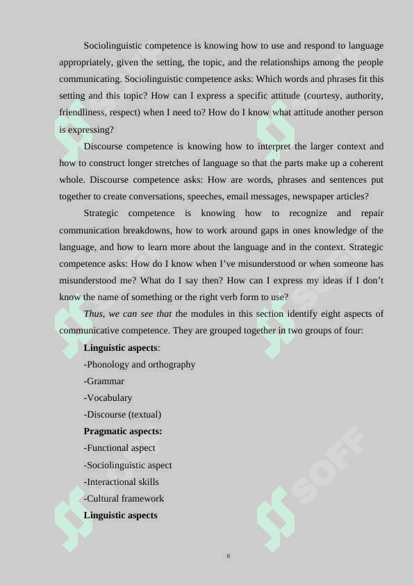The usage of interactive technologies in forming pupils' communicative competence 6