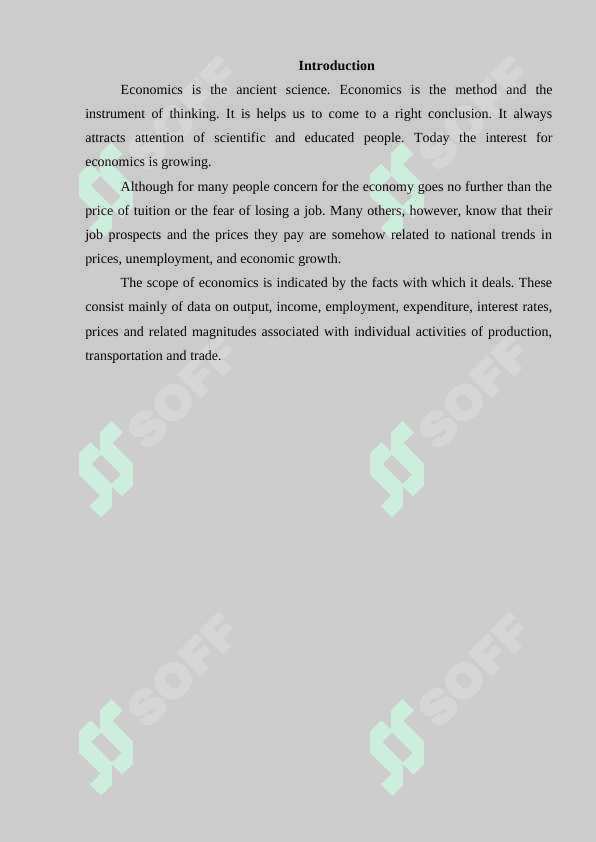 Supply and Demand Basics 3