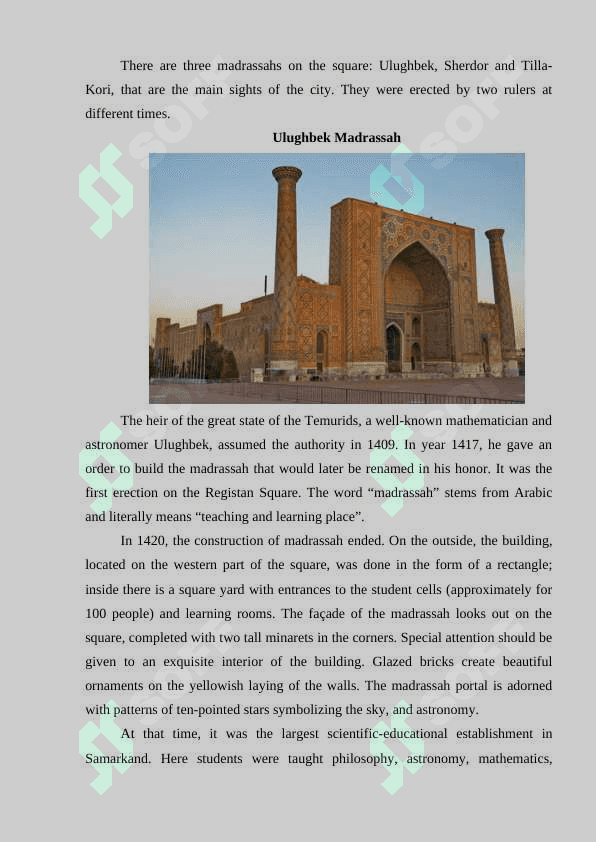 Registan Square, Samarkand 2