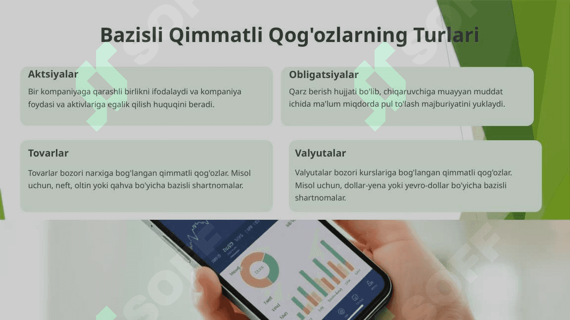 Bazisli qimmatli qog'ozlar 8