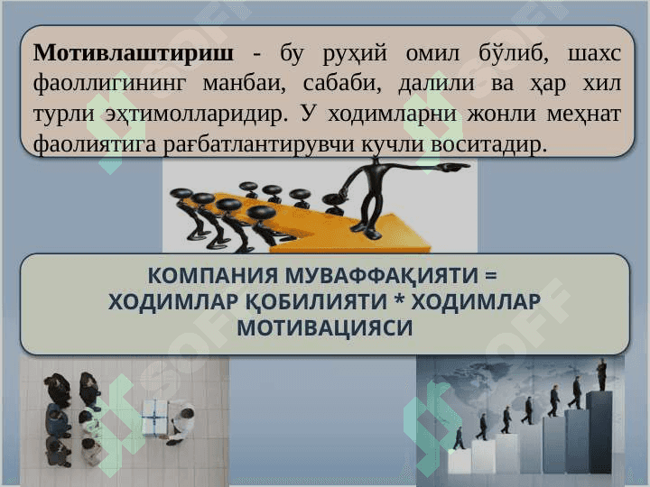 ИНСОН РЕСУРСЛАРИНИ БОШҚАРИШДА МОТИВАЦИЯ 4
