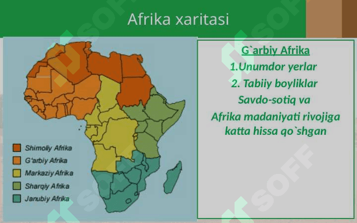 O`RTA ASRLARDA  AFRIKA XALQLARI. 2