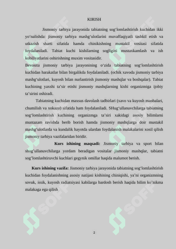Jismoniy tarbiya vositalari 2