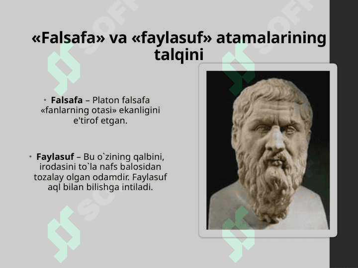 FALSAFANING  PREDMETI, MAZMUNI  VA  JAMIYATDAGI ROLI 5