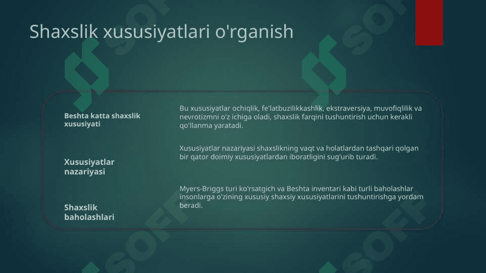 Shaxs psixologiyasi 5