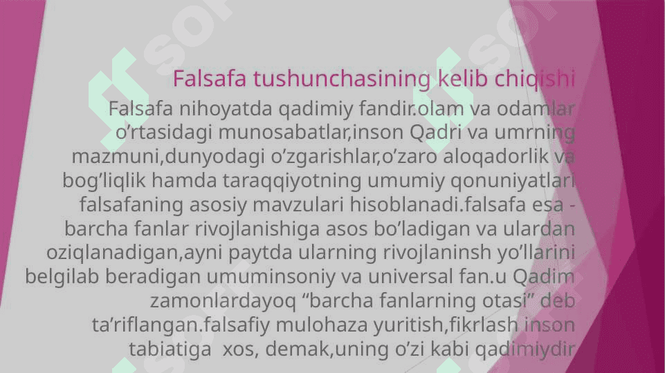 Falsafa va uning jamiyat hayotidagi roli 3