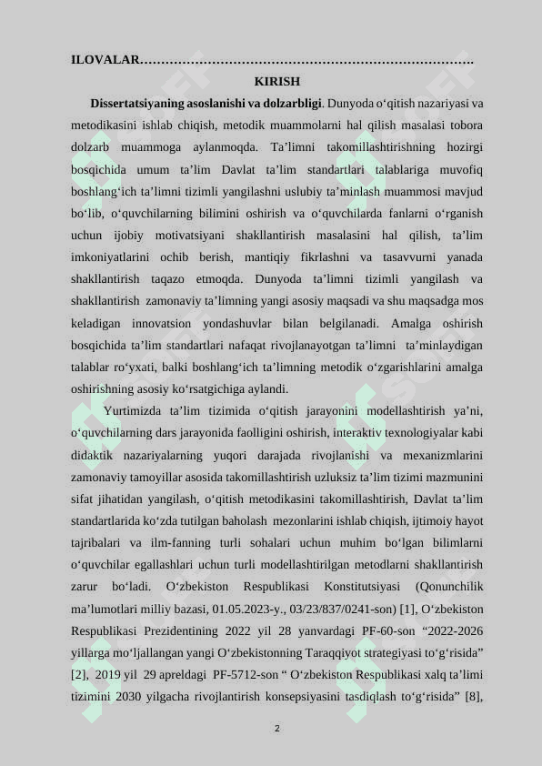 BОSHLАNGʻICH SINF ОʻQUVCHILАRIDА MОDULLI TАʼLIM АSОSIDА MОDELLАSHTIRISH METОDLАRINI SHАKLLАNTIRISH 2