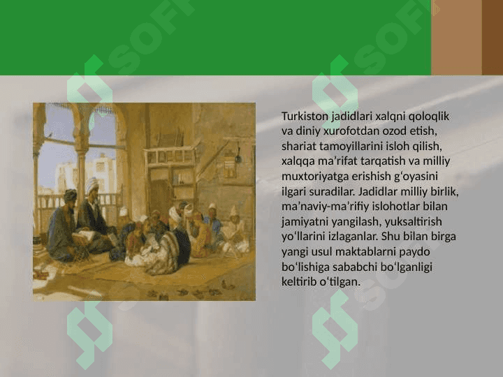 jadid maktablarini tashkil topishi va rivojlanishi, jadid  milliy matbuoti 3