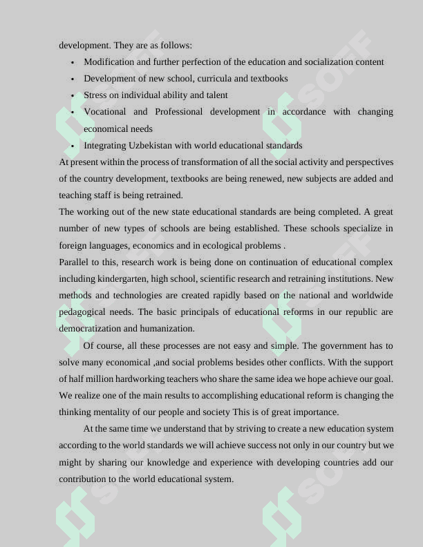 CONTENT AND GOALS OF TEACHING FOREIGN LANGUAGE AT SCHOOL, LYCEUM AND COLLEGES 4
