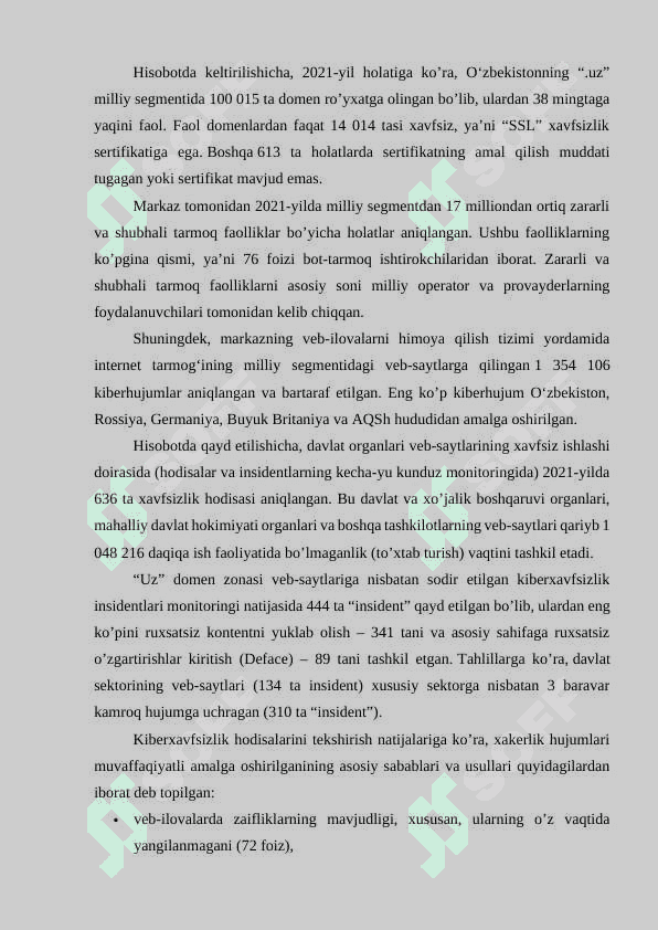 Bo’linish alomatlarij 7