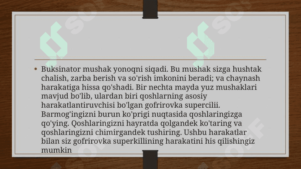 RUBINOV BO’YICHA YUZ-JAG’ MUSKULLARINING REFLEKSLARI 5
